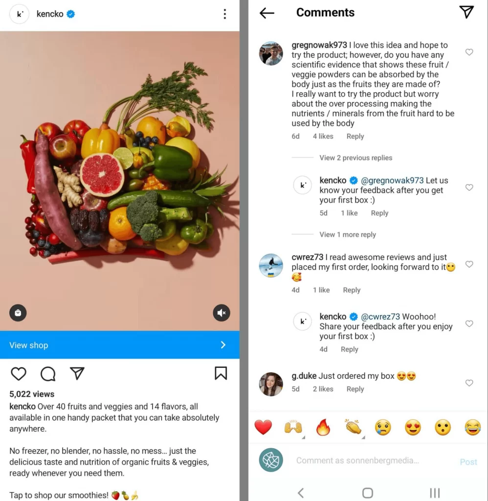 Interact with the people who are following you Instagram Advertising